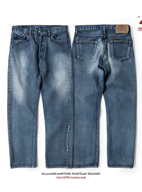 RedCloud赤芸 Lot.R423-66 “四年旧化”丹宁 经典66裤型修身直筒
