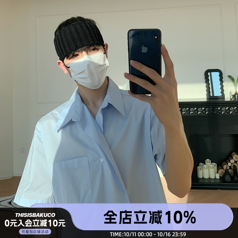 白口阳 韩国ins网红男女中性韩风百搭头巾发带针织毛线发箍束头套