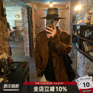 外套优雅感气质西服秋季 白口阳 口系带西装 复古袖 阿多尼斯神话