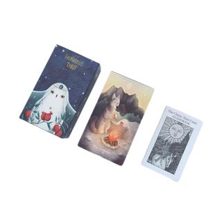 包邮 Fauna belle 英文卡罗桌游纸牌 tarot 聪明动物塔罗牌