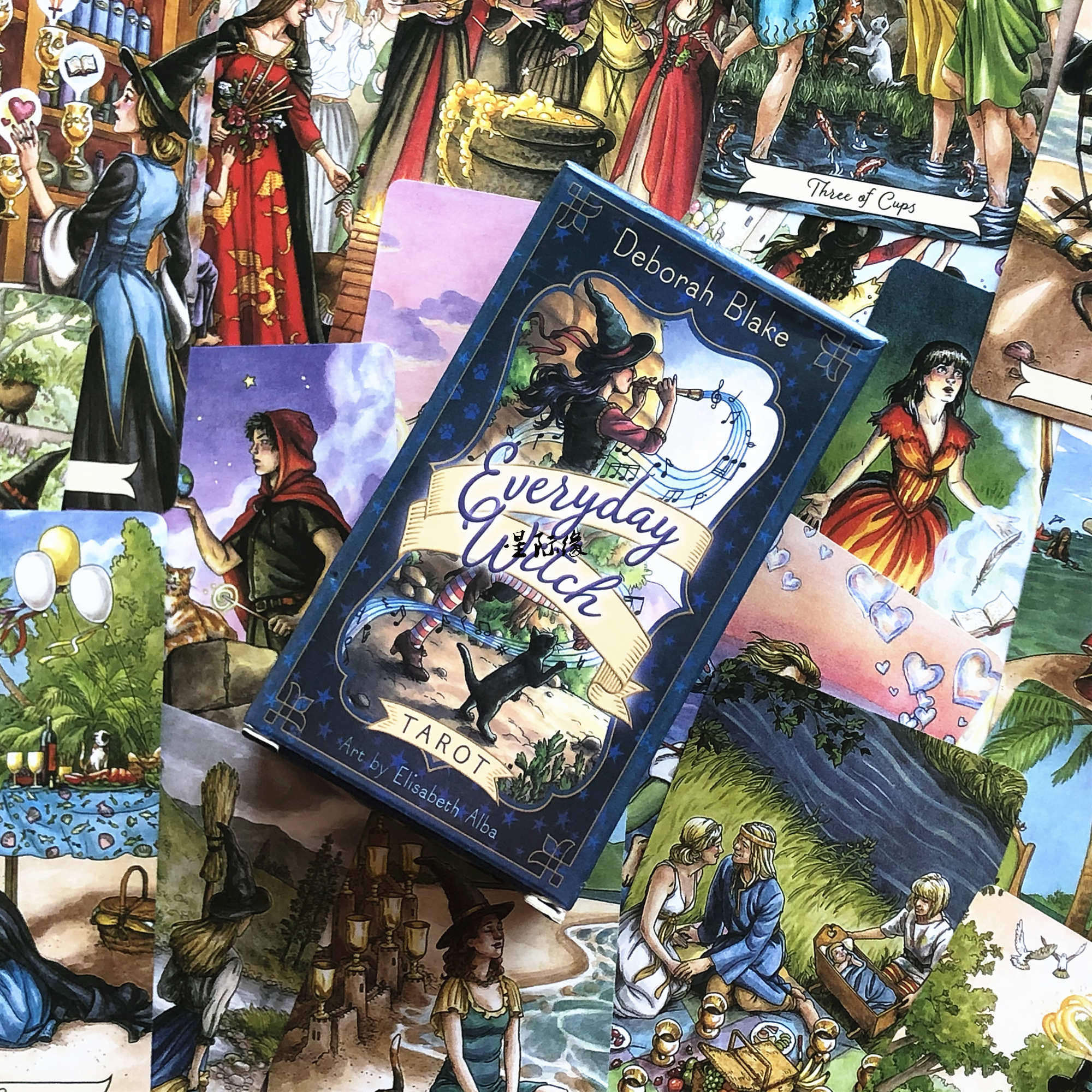 包邮 everyday witch tarot 日常女巫英文版卡罗牌 英文桌游纸牌