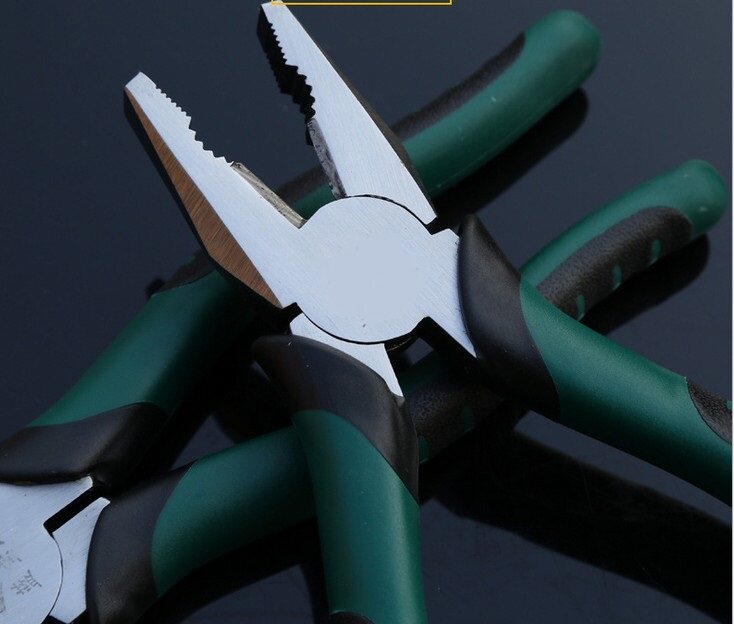 工具8寸钢丝钳 老虎钳 绝缘钳子  平口钳