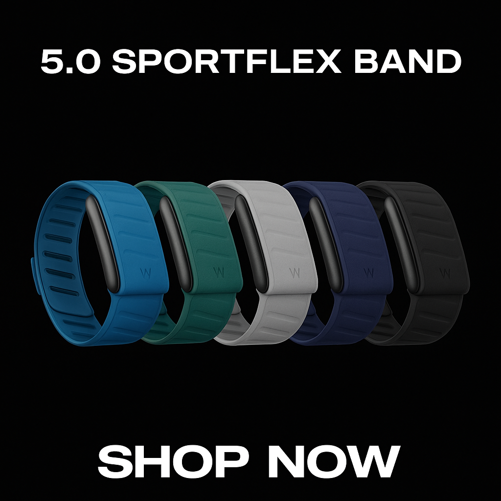 美国直邮WHOOP 5.0 LIFE MG SportFlex 硅胶手环带运动健身防水