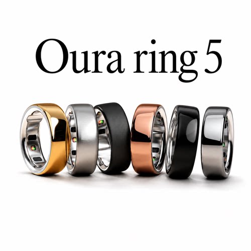 美国直邮Oura ring5代智能指环4代男女戒指健康运动心率血氧睡眠