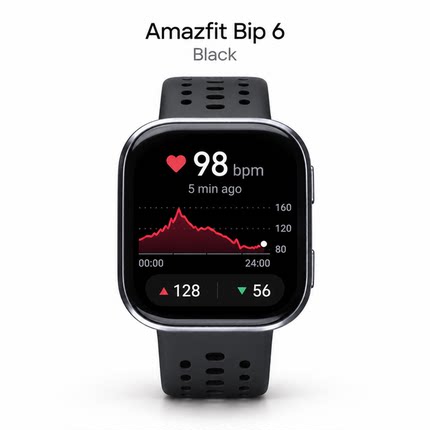 美国直邮Amazfit Bip 6智能运动手表手环国际版 跑步心率睡眠监测