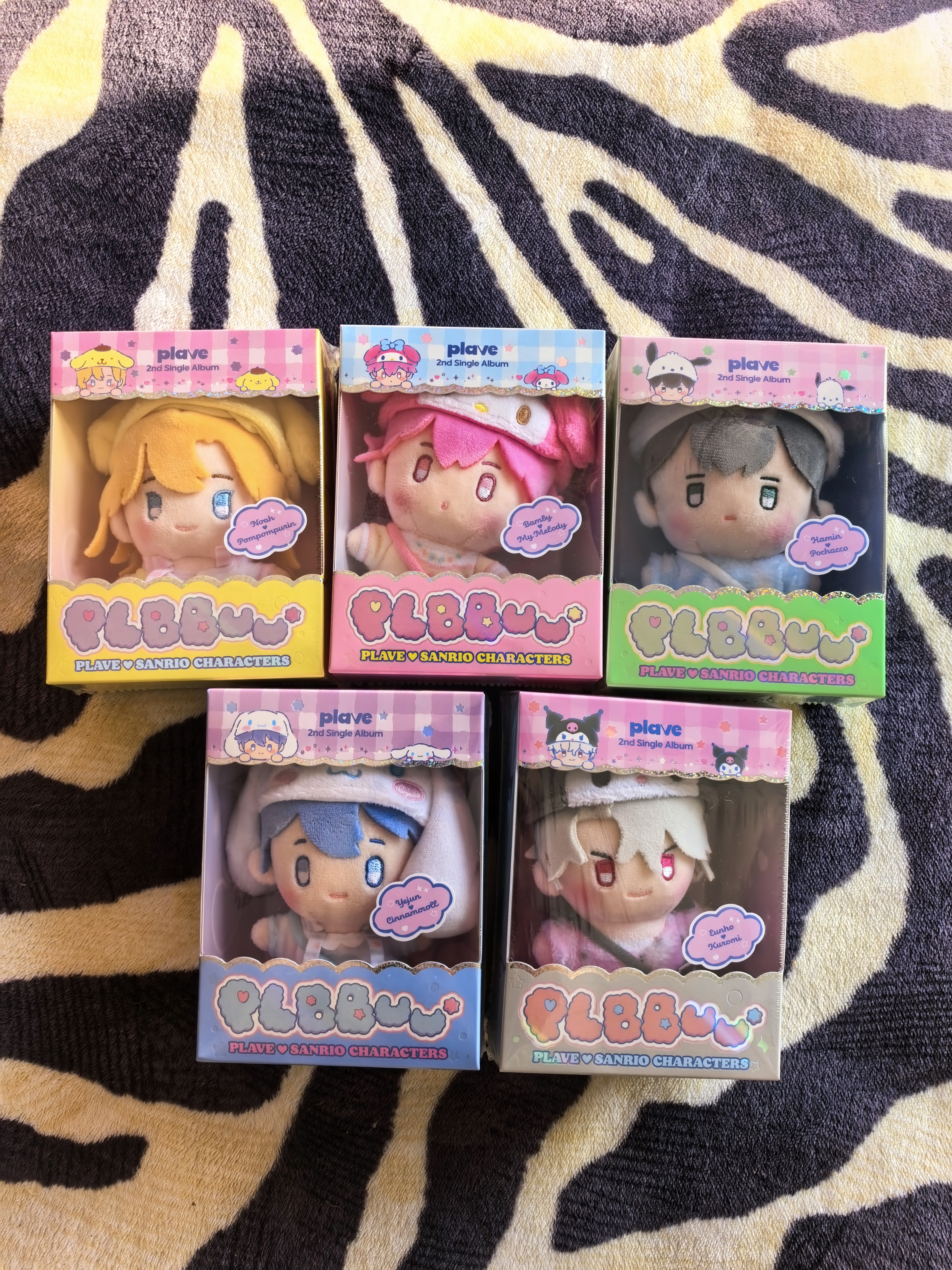 现货plave娃专 PLBBUU Single Album雾娃专限量版全新娃专三丽鸥