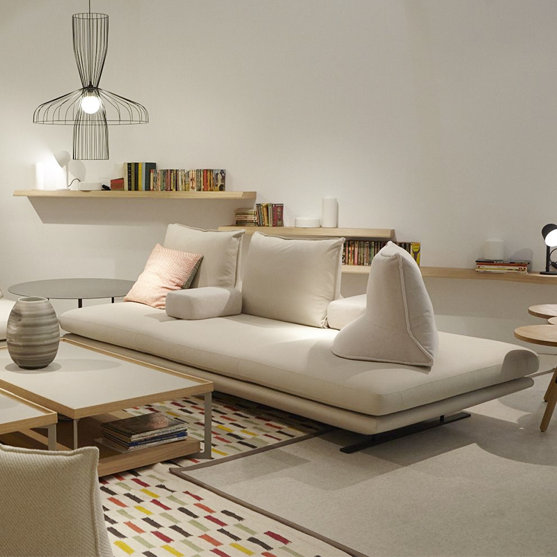 布艺沙发小户型写意空间北欧轻奢