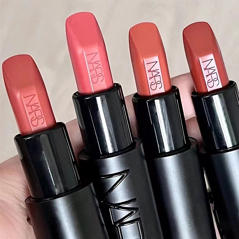 娜斯nars纳斯敢欲唇膏裸黑管802 805 822缎光口红