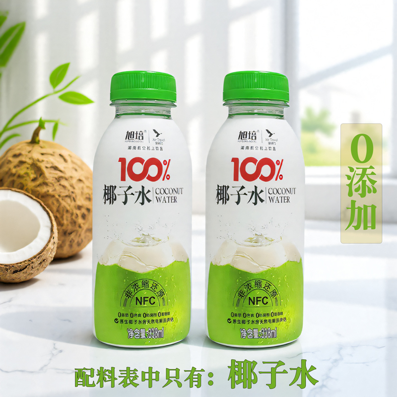 100%椰子水0添加天然電解質鉀鈉