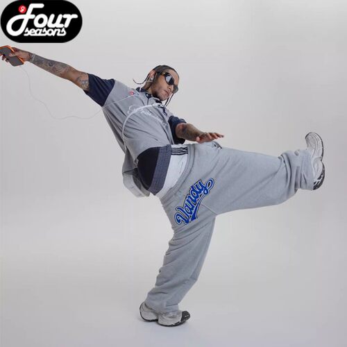 VandyThePink三腰分层运动裤