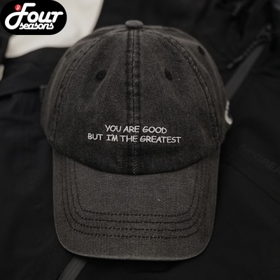 鸭舌帽UPGREATED棒球帽水洗布