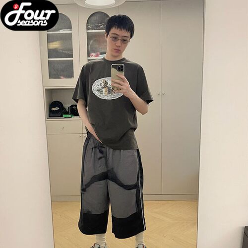 Hideinhills比格犬印花短袖T恤
