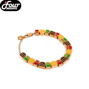 Bracelet 汉堡花卉 官方正品 THEPINK 手链 Beads 串珠 VANDY 个性