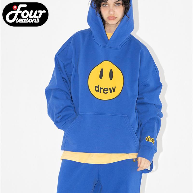 Drewhouse笑脸宽松连帽卫衣