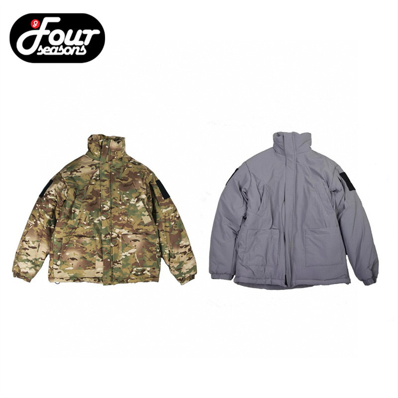 四季 RS PROJECT秋冬户外机能军鸟迷彩保暖美式潮流面包棉服棉袄