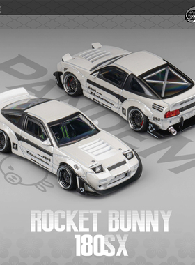 鸿成创MT6407C3盒装180SX Rocket Bunny 金属白