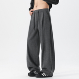 冬季慵懒风弯刀裤男高级垂坠感卫裤醋酸棉羊毛阔腿裤H810/p65,男装休闲裤,星座223-1(原星座201), 冬季慵懒风弯刀裤男高级垂坠感卫裤醋酸棉羊毛阔腿裤H810/p65,男装休闲裤,星座223-1(原星座201),