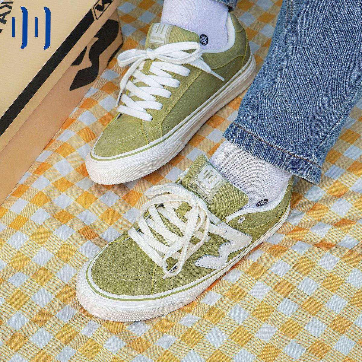顽刻ollieskate冬梨配色春季校园风W系列帆布低帮男女国潮滑板鞋,流行男鞋,休闲板鞋,淘宝优惠券,粉丝福利购,淘宝优惠卷