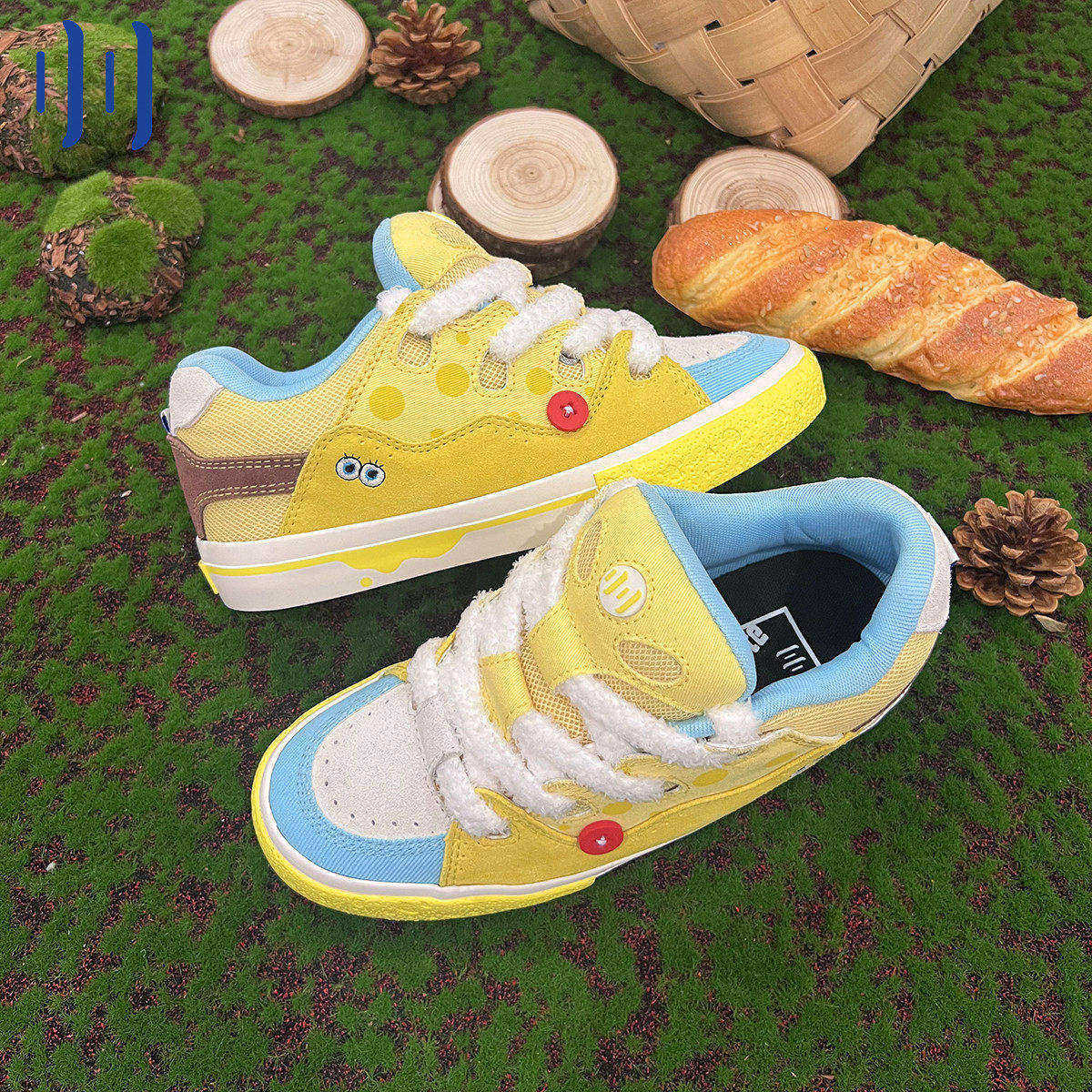 顽刻ollieskate面包鞋海盐奶酪配色BAKE复古休闲男女国潮滑板鞋,流行男鞋,休闲板鞋,淘宝优惠券,粉丝福利购,淘宝优惠卷