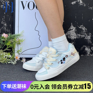 BAKE低帮男女国潮滑板鞋 顽刻ollieskate面包鞋 旺旺来电配色秋季