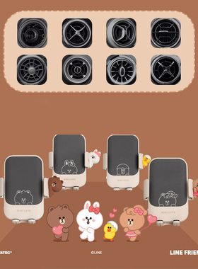 奔驰圆型竖型奥迪Q2LA3出风口辅助支架宝马特斯拉Model3Y车载支架