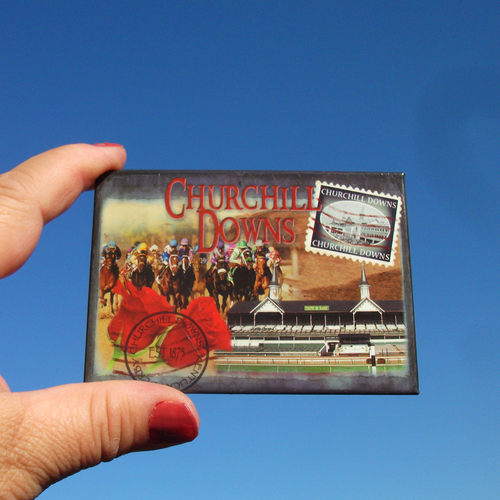 美国当地购买冰箱贴 肯塔基州 CHURCHILL DOWNS KENTUCKY DERBY