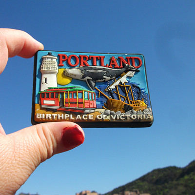 美国当地购买冰箱贴 各州各大城市 PORTLAND