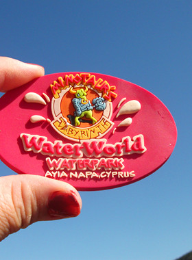 塞浦路斯当地购买冰箱贴 AYIA NAPA WATERWORLD WATERPARK乐园