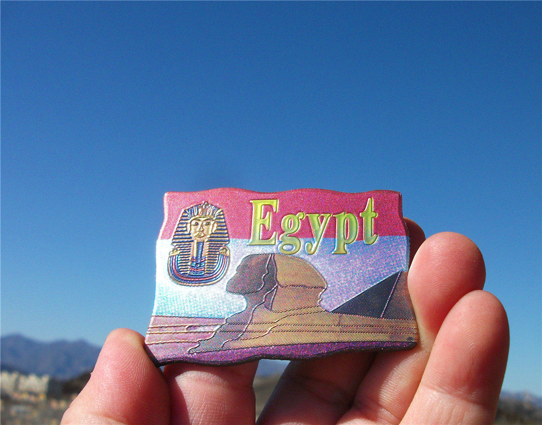 EGYPT LOCAL PURCHASE OF REFRIGERATOR MAGNETS TRAVEL BACKS ALUMINUM FOIL STICKERS A VARIETY OF OPTIONAL SOUVENIR GIFTS
