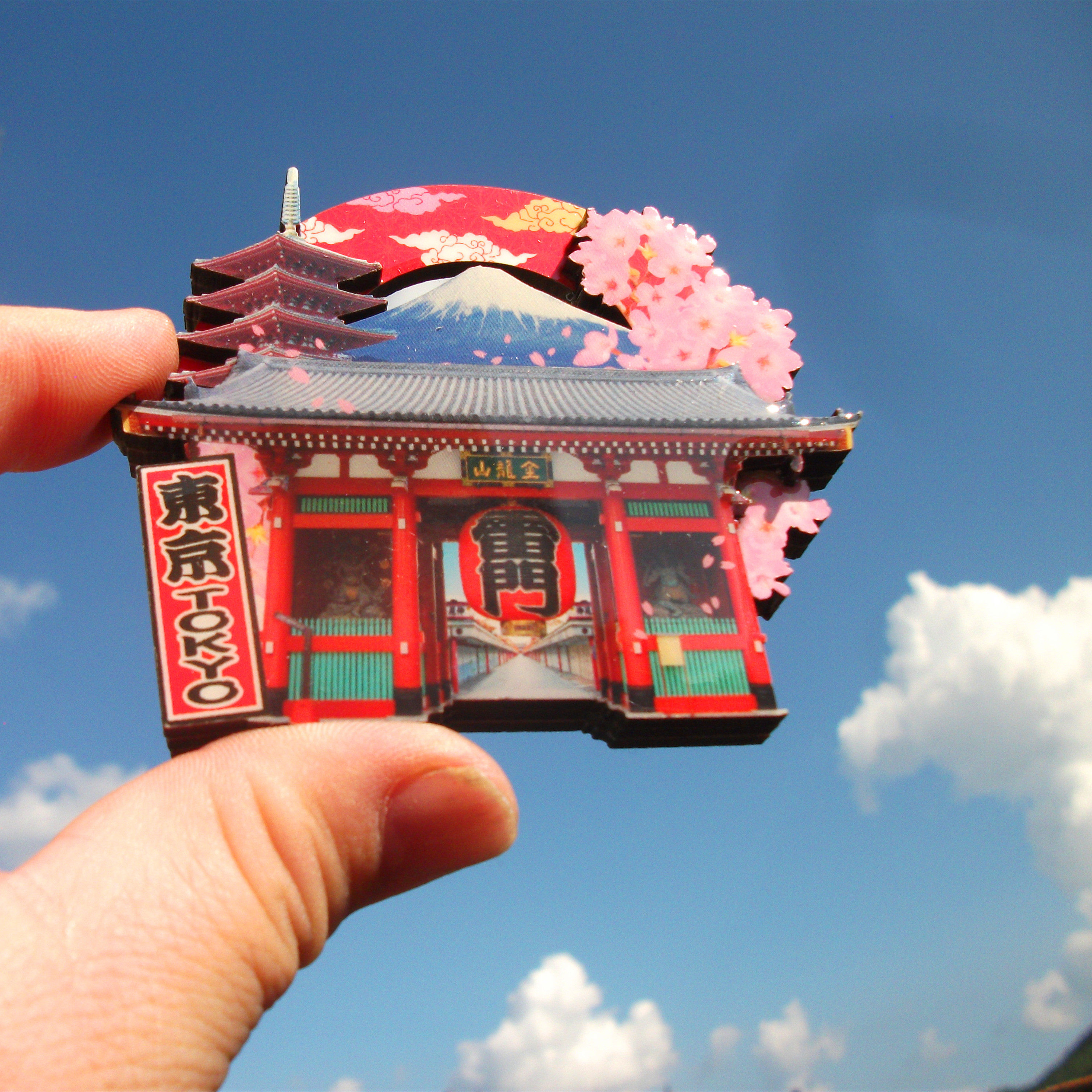 世界旅游纪念冰箱贴日本东京