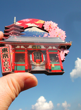 世界旅游纪念冰箱贴日本东京