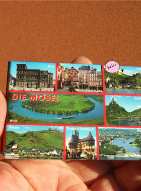 德国当地购买冰箱贴 GERMANY 摩泽河 DIE MOSEL