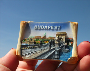 匈牙利当地购买冰箱贴 布达佩斯 皇宫山 渔人堡 自由女神 6件包邮