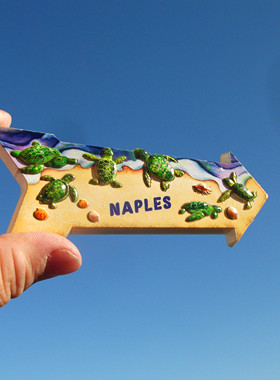 意大利当地购买冰箱贴 NAPLES 那不勒斯 多款