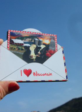 美国当地购买冰箱贴 CHIMNEY ROCK WISCONSIN 多款OMAHA