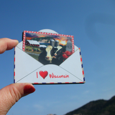 美国当地购买冰箱贴 CHIMNEY ROCK WISCONSIN 多款OMAHA