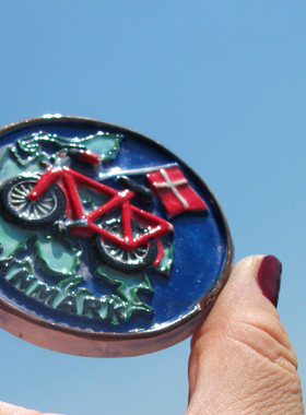 丹麦当地冰箱贴 陶瓷贴 SKAGEN GRENEN OEN TILSANDEDE KIRK 两款