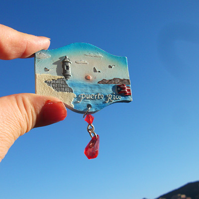 波多黎哥当地购买冰箱贴 PUERTO RICO 两款