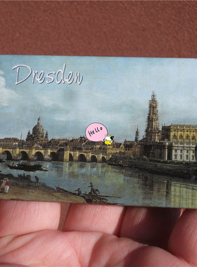 德国当地购买冰箱贴 德累斯顿 DRESDEN 多款可选 旅背 6件包邮
