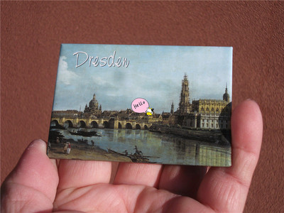 德国当地购买冰箱贴德累斯顿