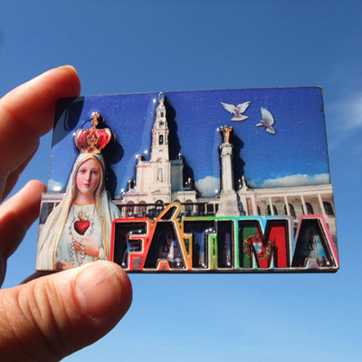 葡萄牙当地购买冰箱贴 花地玛 FATIMA 多款 木质