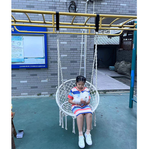 庭院户外秋千葡萄架树上秋千吊椅室内单杠阳光房吊篮摇篮阳台吊床