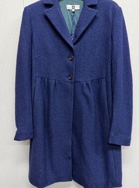 际华长款大衣秋冬韩版新款中长款宽松外套气质双面羊毛毛呢C604