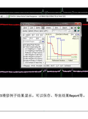 xrd xps数据分析精修分峰拟合bet红外dsc拉曼光谱jade pro代做画