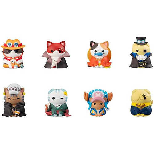 日版再版预售Megahouse要成为海贼王的猫喵路飞索隆艾斯手办盲盒