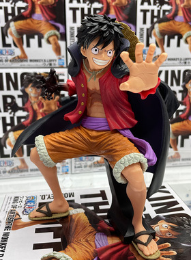 日版金猫现货正版路飞KOA艺术和之国鬼岛披风正品海贼航海王手办