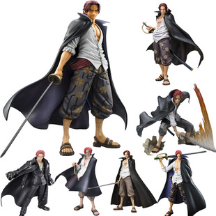 日版 金猫 MH社四皇战斗剧场红发香克斯 日本正版 海贼王手办