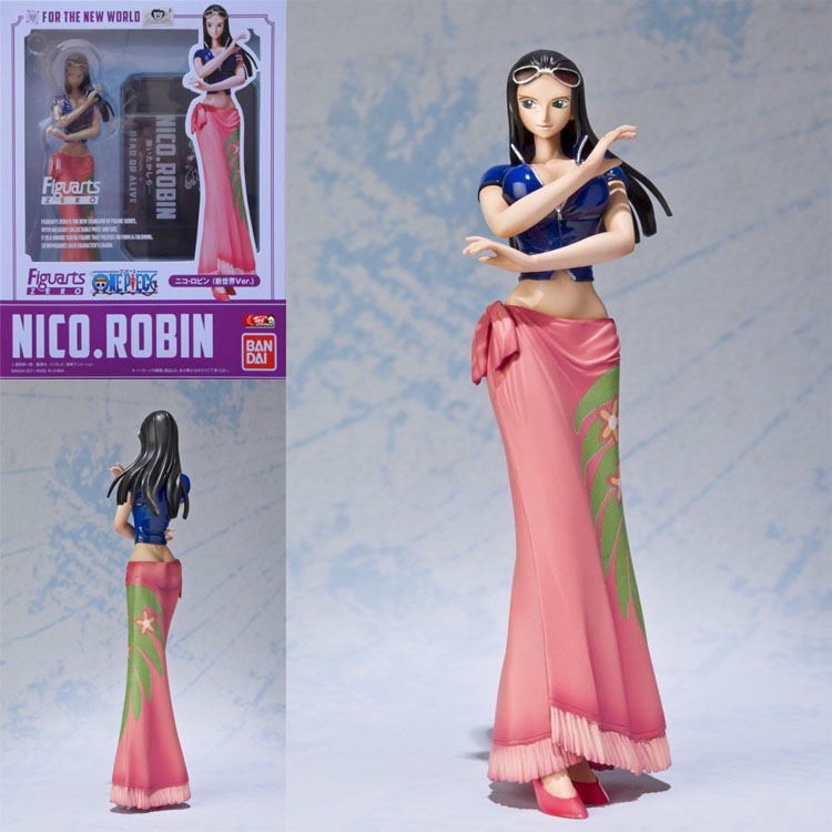 日版金猫 万代FZERO 新世界编 两2年后 妮可罗宾 海贼航海王手办