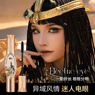DMDN异域风情纤翘睫毛膏带镜子浓密卷翘睫毛膏持久防水防晕染懒人
