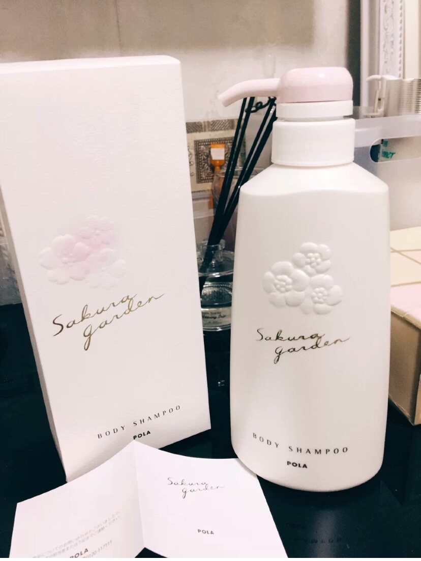 日本pola宝丽沐浴露小野樱花香身体香氛500ml